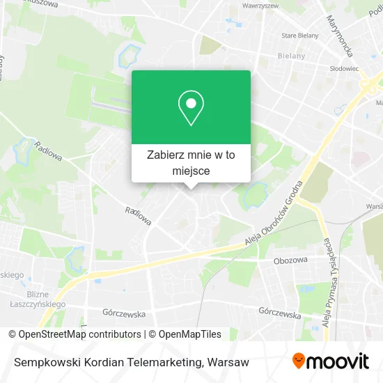Mapa Sempkowski Kordian Telemarketing