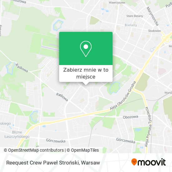 Mapa Reequest Crew Paweł Stroński