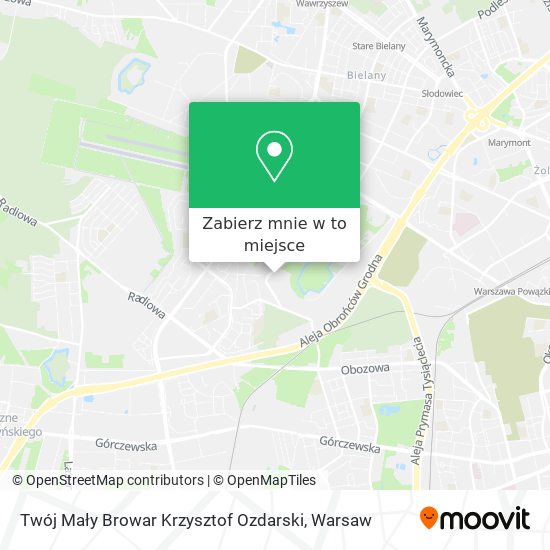 Mapa Twój Mały Browar Krzysztof Ozdarski