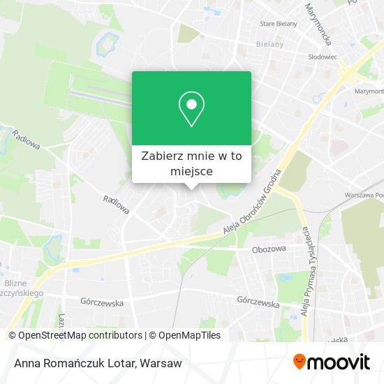 Mapa Anna Romańczuk Lotar