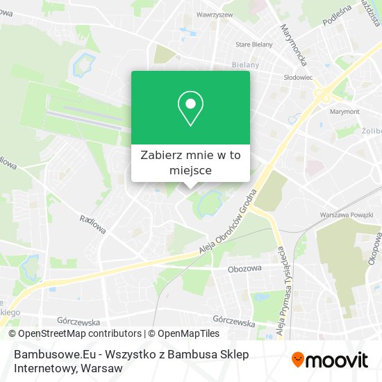 Mapa Bambusowe.Eu - Wszystko z Bambusa Sklep Internetowy