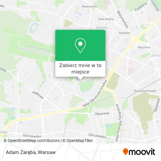 Mapa Adam Zaręba