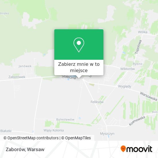 Mapa Zaborów