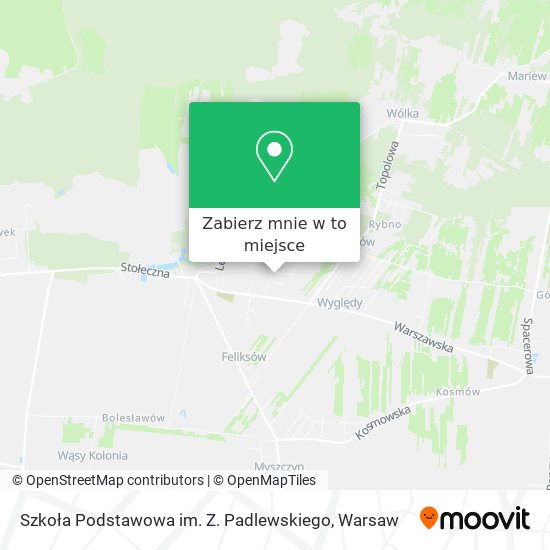 Mapa Szkoła Podstawowa im. Z. Padlewskiego