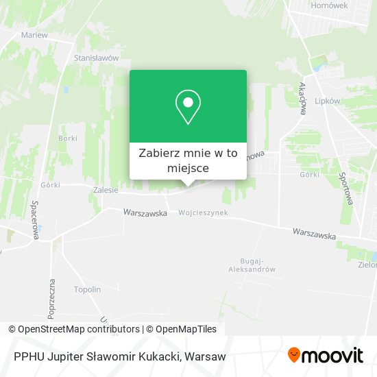 Mapa PPHU Jupiter Sławomir Kukacki