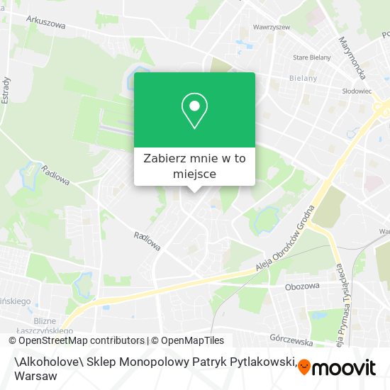 Mapa \Alkoholove\ Sklep Monopolowy Patryk Pytlakowski