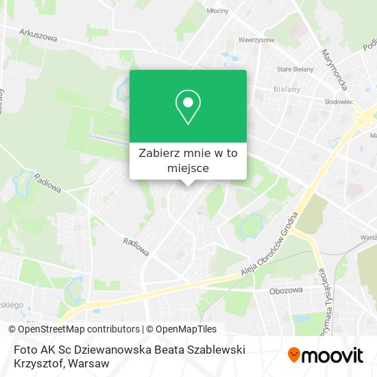 Mapa Foto AK Sc Dziewanowska Beata Szablewski Krzysztof