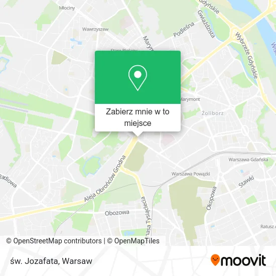 Mapa św. Jozafata