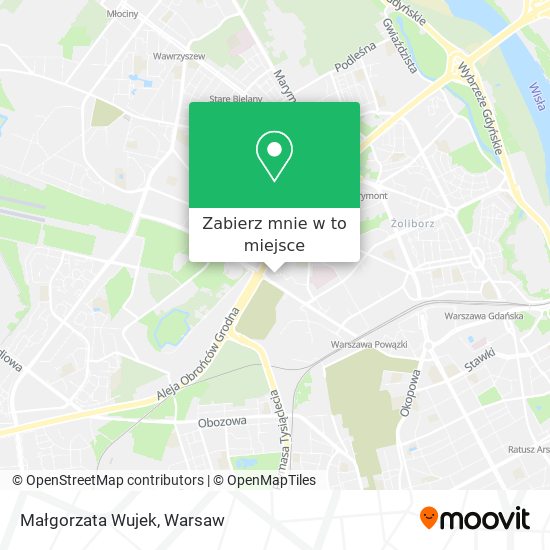 Mapa Małgorzata Wujek