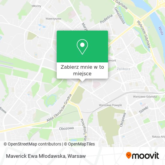 Mapa Maverick Ewa Młodawska