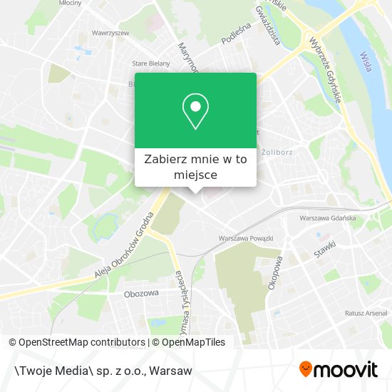 Mapa \Twoje Media\ sp. z o.o.