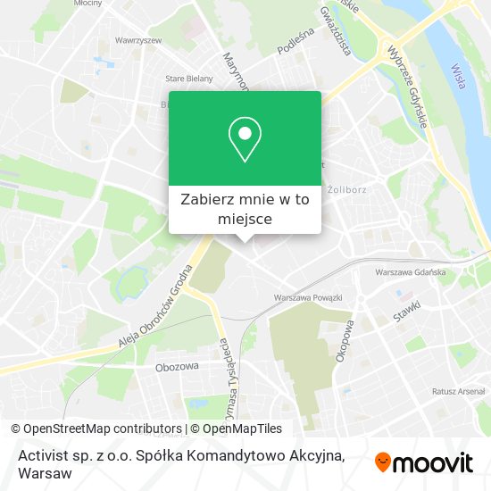 Mapa Activist sp. z o.o. Spółka Komandytowo Akcyjna