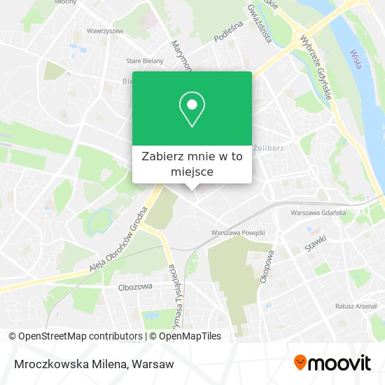 Mapa Mroczkowska Milena