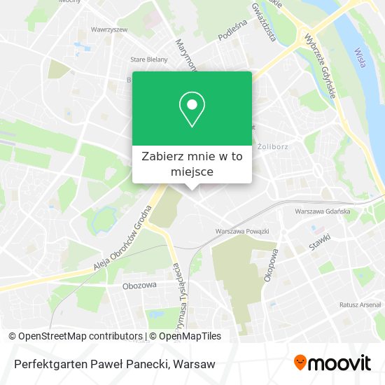 Mapa Perfektgarten Paweł Panecki