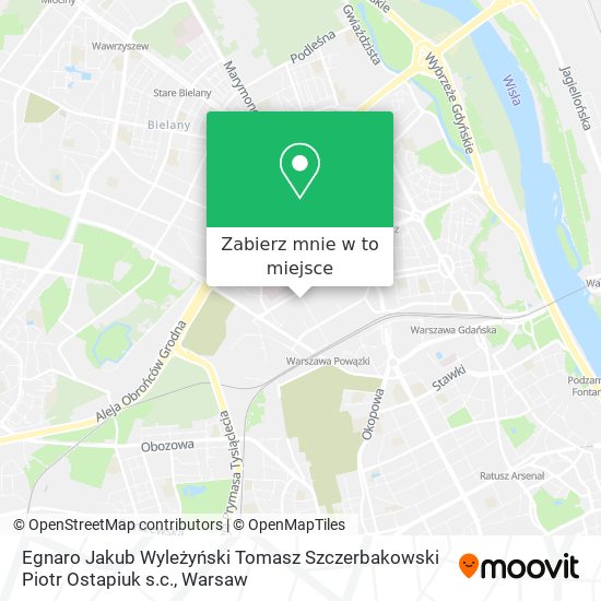 Mapa Egnaro Jakub Wyleżyński Tomasz Szczerbakowski Piotr Ostapiuk s.c.