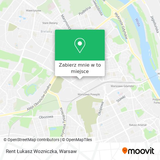 Mapa Rent Łukasz Wozniczka