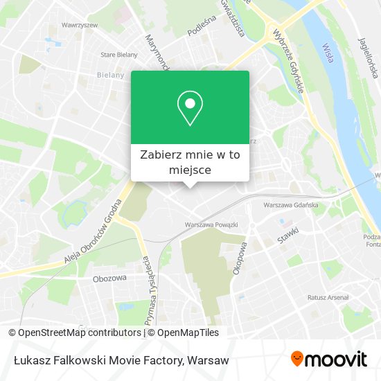 Mapa Łukasz Falkowski Movie Factory