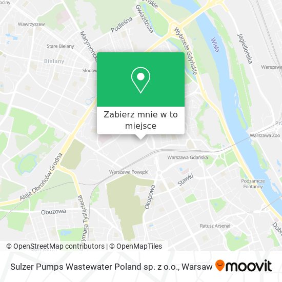 Mapa Sulzer Pumps Wastewater Poland sp. z o.o.