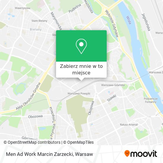 Mapa Men Ad Work Marcin Zarzecki