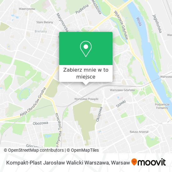 Mapa Kompakt-Plast Jarosław Walicki Warszawa