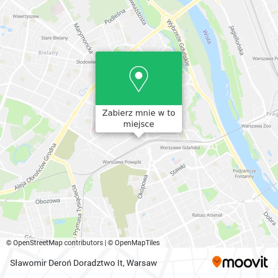 Mapa Sławomir Deroń Doradztwo It