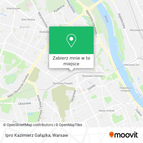 Mapa Ipro Kazimierz Gałązka