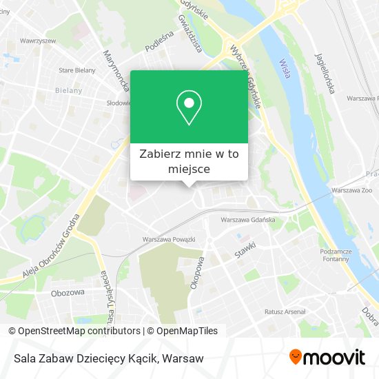 Mapa Sala Zabaw Dziecięcy Kącik