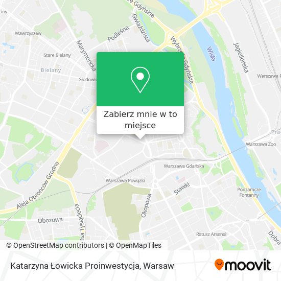 Mapa Katarzyna Łowicka Proinwestycja