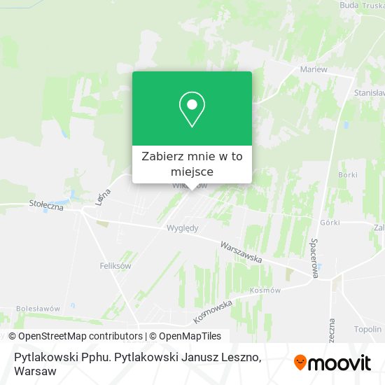 Mapa Pytlakowski Pphu. Pytlakowski Janusz Leszno