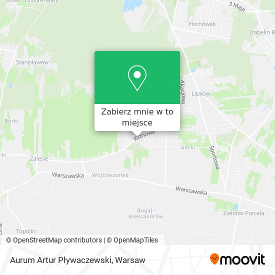 Mapa Aurum Artur Pływaczewski