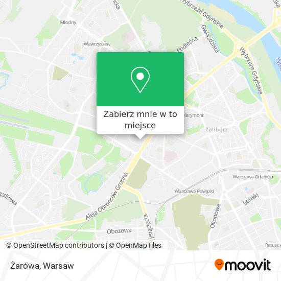 Mapa Żarówa