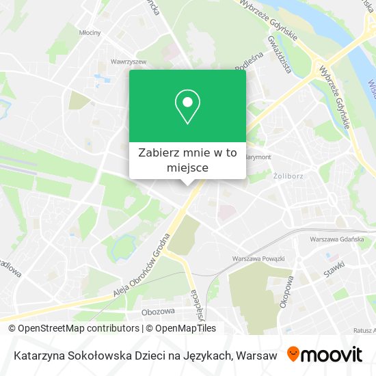 Mapa Katarzyna Sokołowska Dzieci na Językach