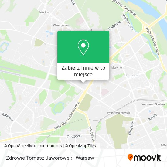 Mapa Zdrowie Tomasz Jaworowski