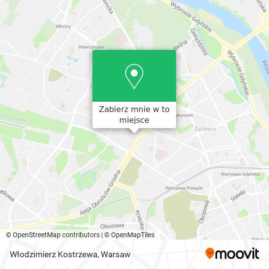 Mapa Włodzimierz Kostrzewa