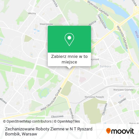 Mapa Zechanizowane Roboty Ziemne w N T Ryszard Bombik