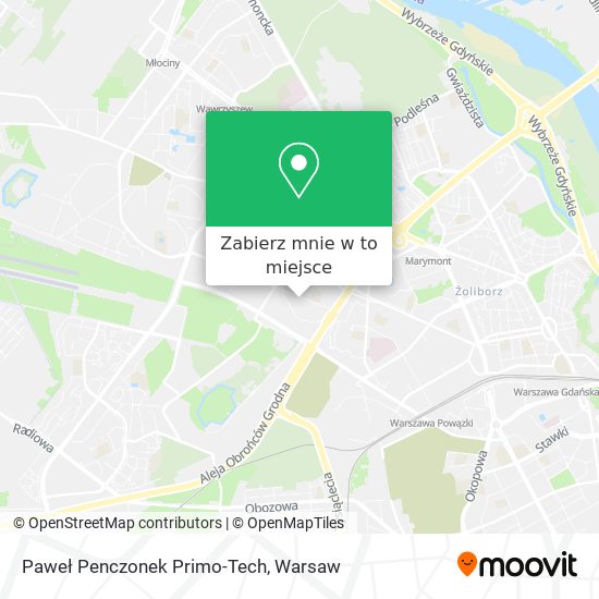 Mapa Paweł Penczonek Primo-Tech