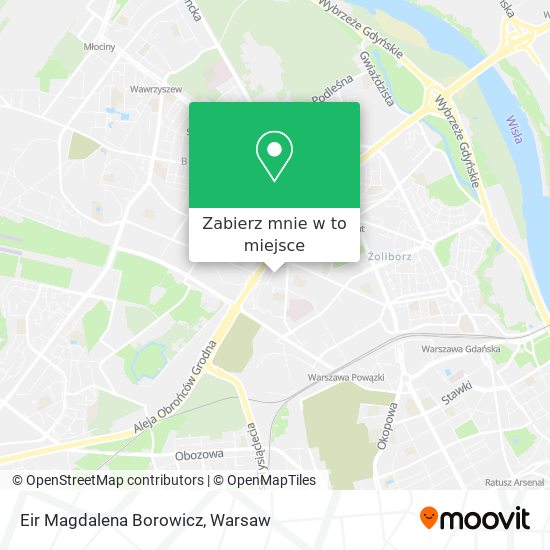 Mapa Eir Magdalena Borowicz