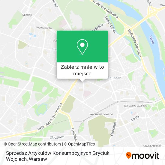 Mapa Sprzedaz Artykułów Konsumpcyjnych Gryciuk Wojciech