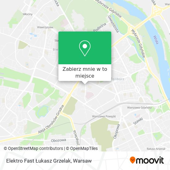 Mapa Elektro Fast Łukasz Grzelak