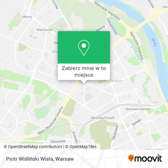 Mapa Piotr Wiśliński Wisła