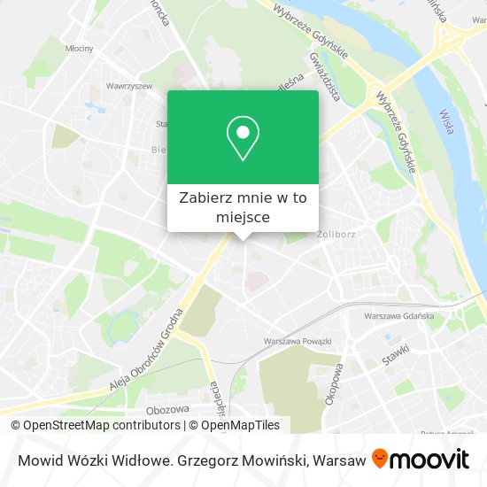 Mapa Mowid Wózki Widłowe. Grzegorz Mowiński