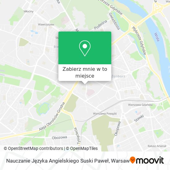 Mapa Nauczanie Języka Angielskiego Suski Paweł