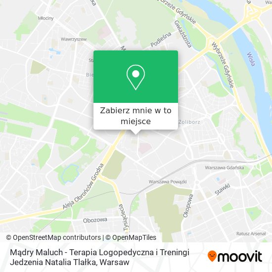 Mapa Mądry Maluch - Terapia Logopedyczna i Treningi Jedzenia Natalia Tlałka