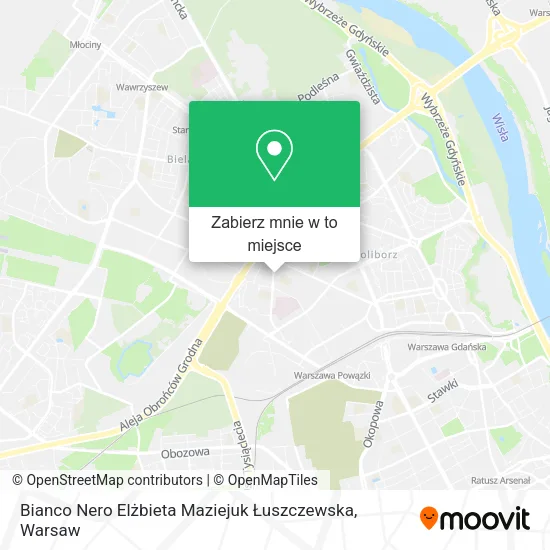 Mapa Bianco Nero Elżbieta Maziejuk Łuszczewska
