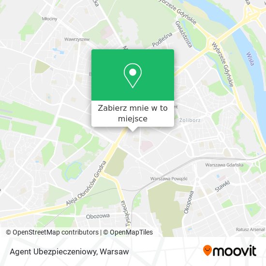 Mapa Agent Ubezpieczeniowy