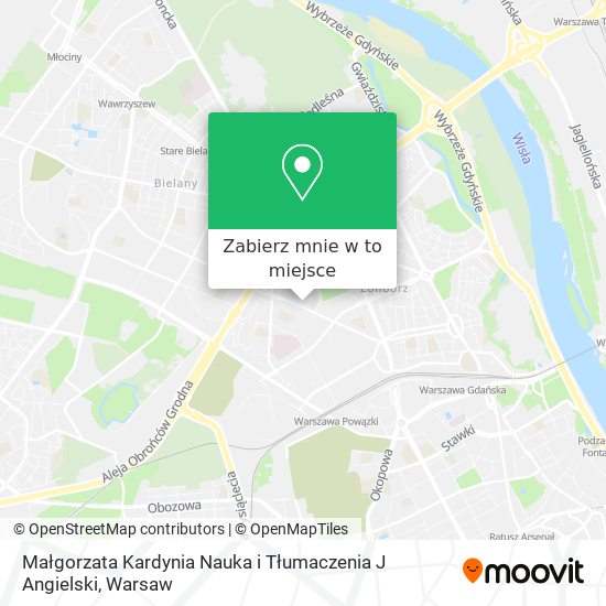 Mapa Małgorzata Kardynia Nauka i Tłumaczenia J Angielski