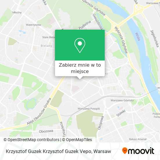 Mapa Krzysztof Guzek Krzysztof Guzek Vepo