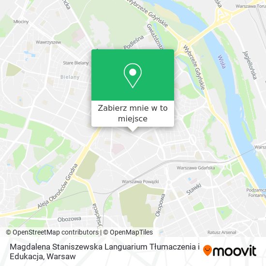 Mapa Magdalena Staniszewska Languarium Tłumaczenia i Edukacja