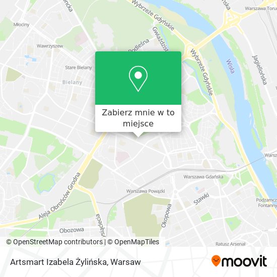 Mapa Artsmart Izabela Żylińska