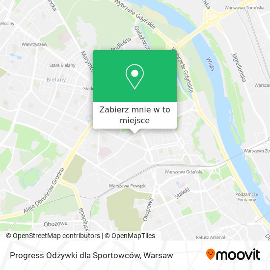 Mapa Progress Odżywki dla Sportowców